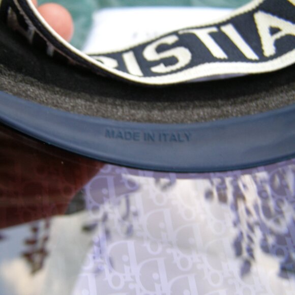 NEW Dior Club Oblique Visor FULL SET AUTHENTIC - Picture 9 of 12